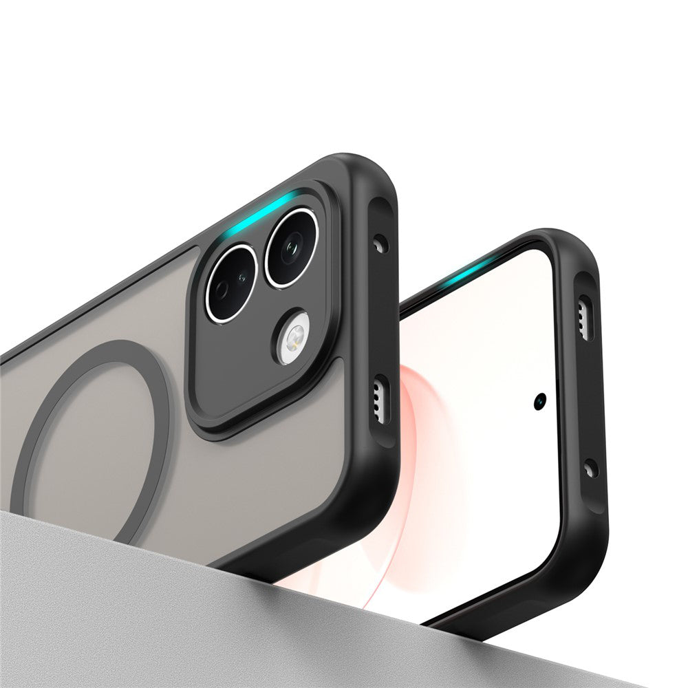 MagSafe-Hülle für Xiaomi Redmi Note 17 Pro Max, Techsuit, HaloFrost II, Schwarz
