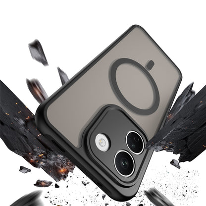 MagSafe-Hülle für Xiaomi Redmi Note 17 Pro Max, Techsuit, HaloFrost II, Schwarz