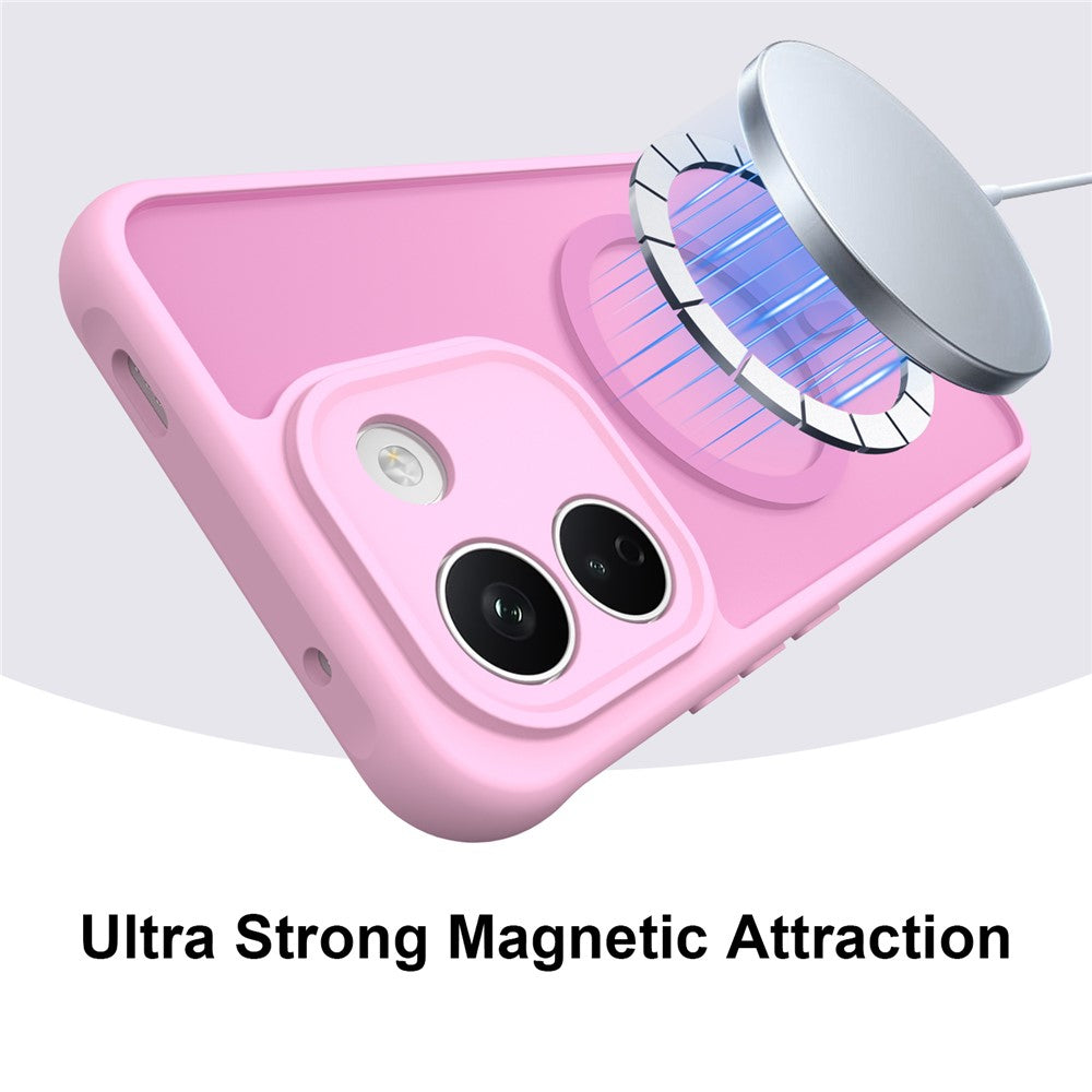MagSafe-Hülle für Xiaomi Redmi Note 17 Pro, Techsuit, HaloFrost II, Rosa