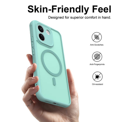 MagSafe-Hülle für Xiaomi Redmi Note 17 Pro, Techsuit, HaloFrost II, Hellgrün