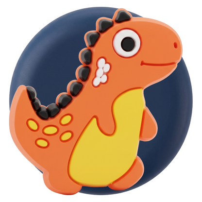OEM Dinosaur Hülle für Apple AirTag, 3er Set, Mehrfarbig