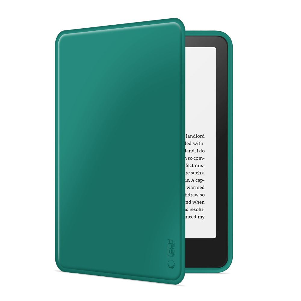 Hülle für Amazon Kindle Paperwhite 6 Zoll, Tech-Protect, SmartCase, Grün