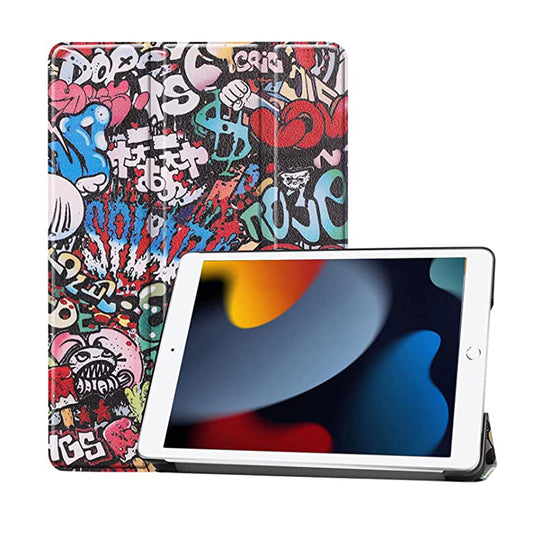 Hülle für Apple iPad 10.2 (2021) / 10.2 (2020) / 10.2 (2019), Techsuit, FoldPro, Mehrfarbig