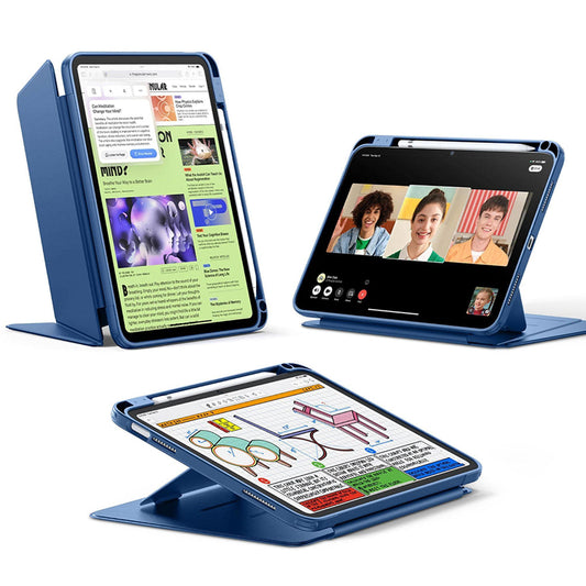 Hülle für Apple iPad (2025) / (2022), ESR, Flip Hybrid, Blau