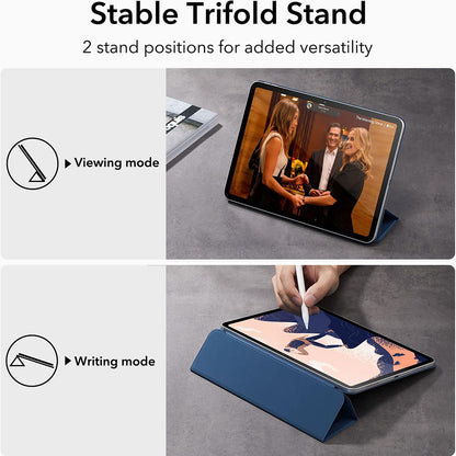 Hülle für Apple iPad (2025) / (2022), ESR, Rebound, Marineblau