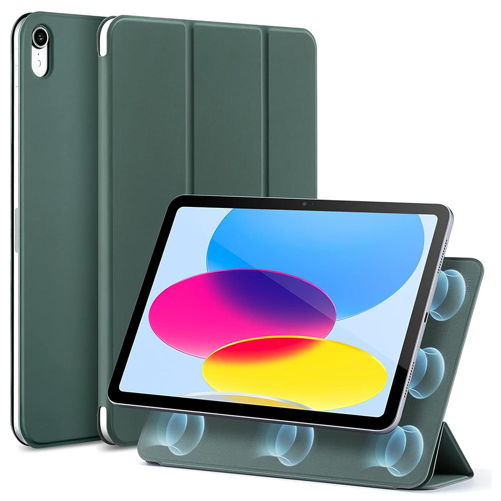 Hülle für Apple iPad (2025) / (2022), ESR, Rebound, Satin Grün