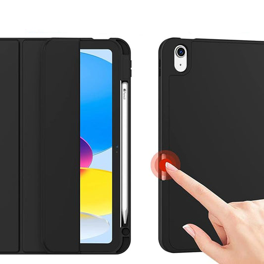 Hülle für Apple iPad (2025) / (2022), Techsuit, Flex Trifold, Matcha Grün