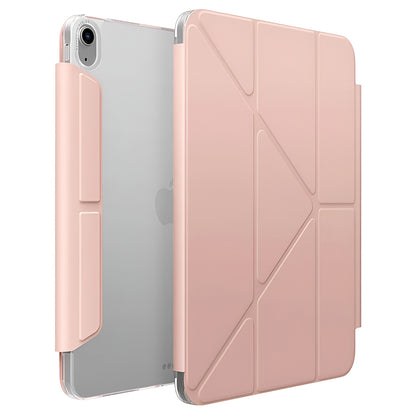 Hülle für Apple iPad (2025), UNIQ, Camden Click, Rosa