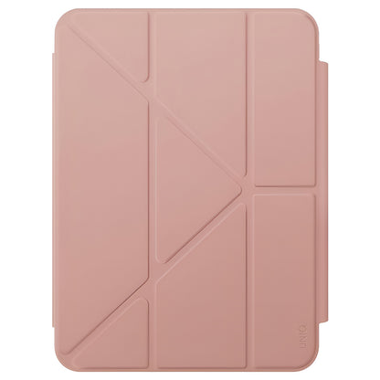 Hülle für Apple iPad (2025), UNIQ, Camden Click, Rosa