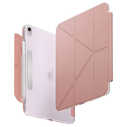 Hülle für Apple iPad (2025), UNIQ, Camden Click, Rosa