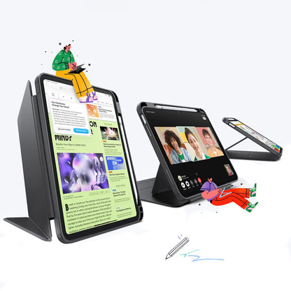 Hülle für Apple iPad Air 11 (2026) / iPad Air 11 (2025) / Air 11 (2024) / Air (2022) / Air (2020), ESR, Flip Hybrid, Schwarz