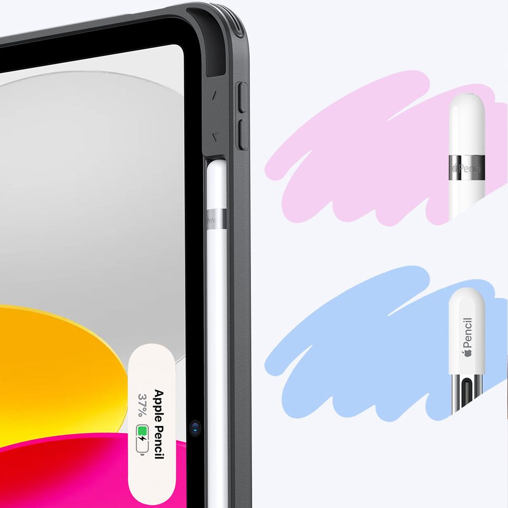 Hülle für Apple iPad Air 11 (2026) / iPad Air 11 (2025) / Air 11 (2024) / Air (2022) / Air (2020), ESR, Flip Hybrid, Schwarz