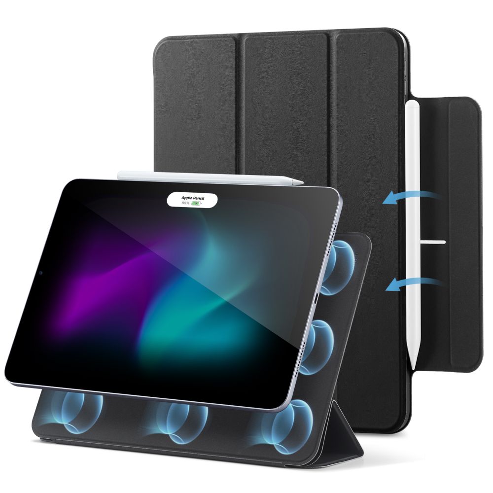 Hülle für Apple iPad Pro 13 (2024), ESR, Rebound, Schwarz
