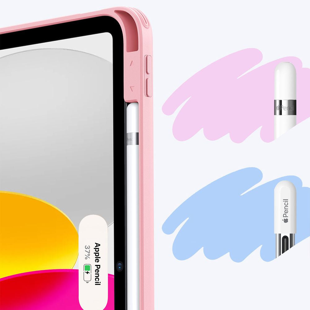 Hülle für Apple iPad (2025) / (2022), ESR, Flip Hybrid, Rosa