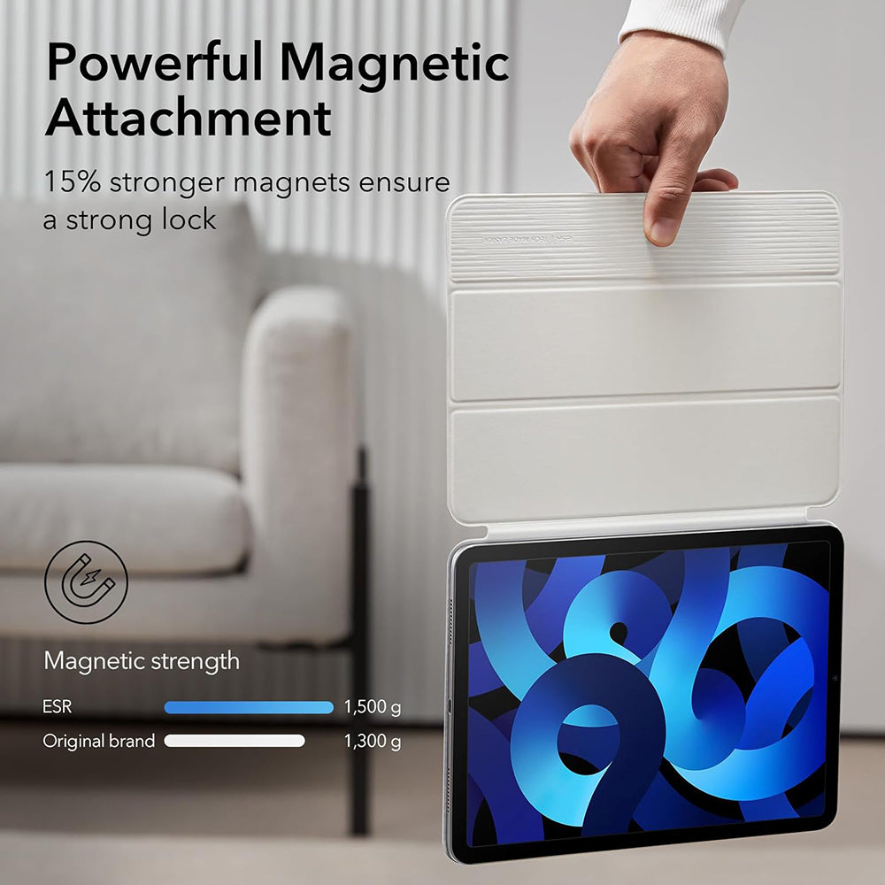 Hülle für Apple iPad Air 11 (2024) / Air (2022) / Air (2020) / Pro 11 (2018), ESR, Rebound, Weiß