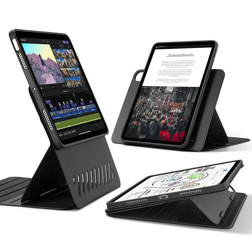 Hülle für Apple iPad Air 11 (2026) / iPad Air 11 (2025) / Air 11 (2024) / Air (2022) / Air (2020), ESR, Shift, Schwarz