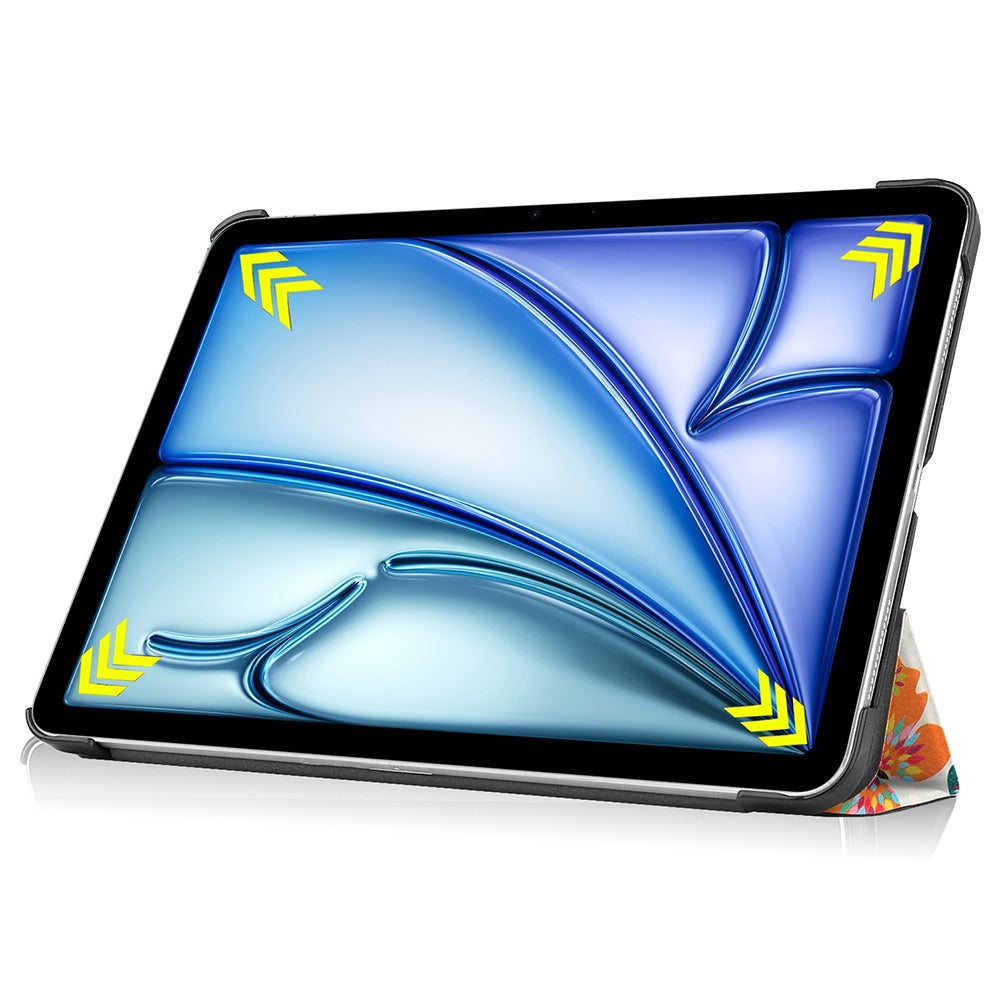 Hülle für Apple iPad Air 11 (2026) / iPad Air 11 (2025) / Air 11 (2024), Techsuit, FoldPro Butterfly, Mehrfarbig