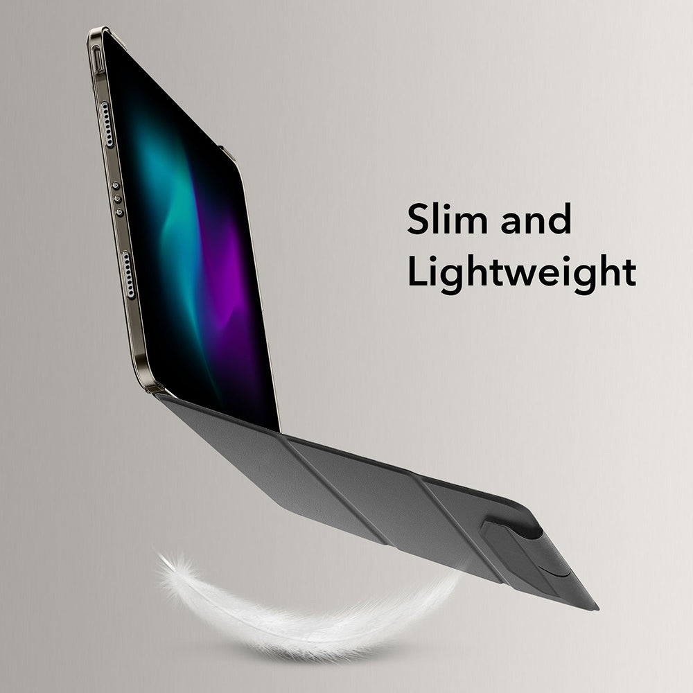 Hülle für Apple iPad Air 13 (2026) / Air 13 (2025) / Air 13 (2024), ESR, Ascend Trifold, Satin Schwarz