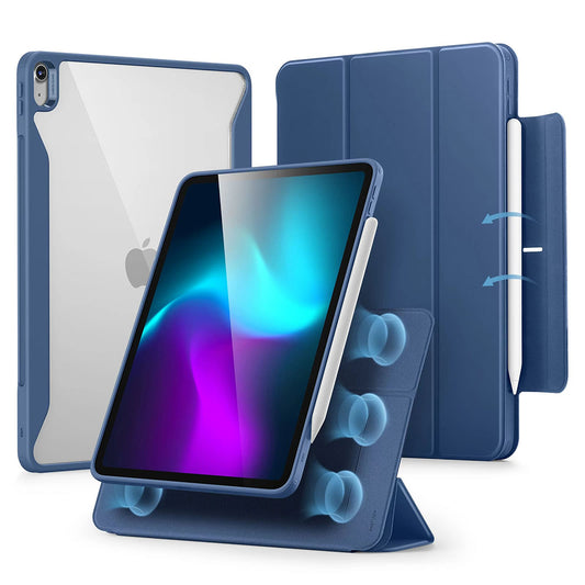 Hülle für Apple iPad Air 13 (2026) / Air 13 (2025) / Air 13 (2024), ESR, Rebound Hybrid, Marineblau