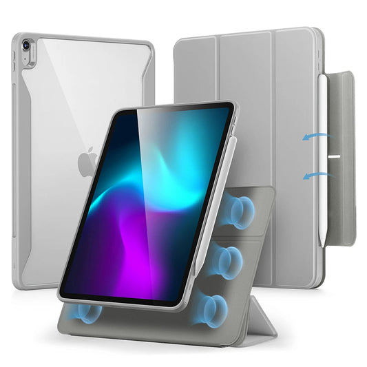 Hülle für Apple iPad Air 13 (2026) / Air 13 (2025) / Air 13 (2024), ESR, Rebound Hybrid, Grau