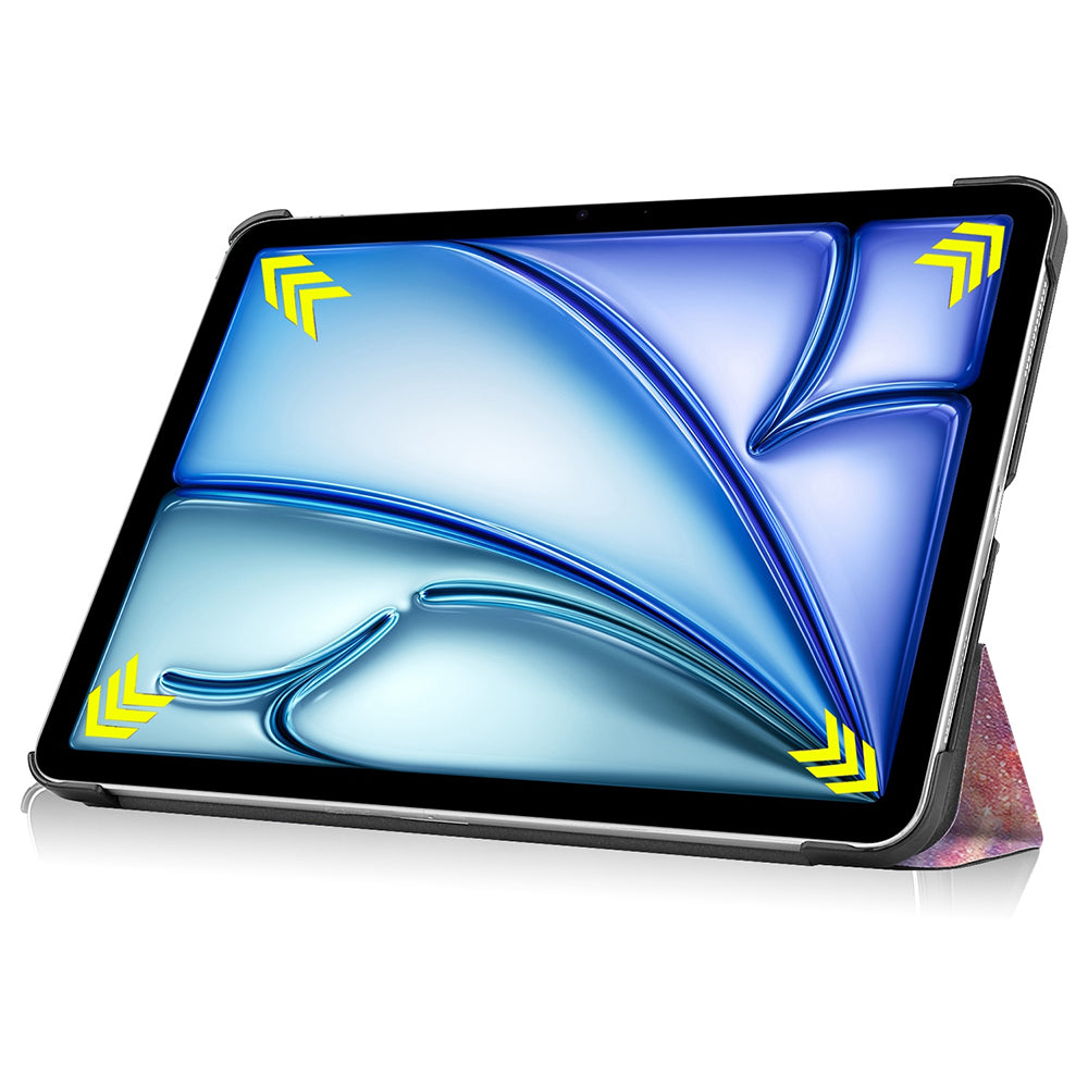 Hülle für Apple iPad Air 13 (2026) / Air 13 (2025) / Air 13 (2024), Techsuit, FoldPro Galaxy, Mehrfarbig