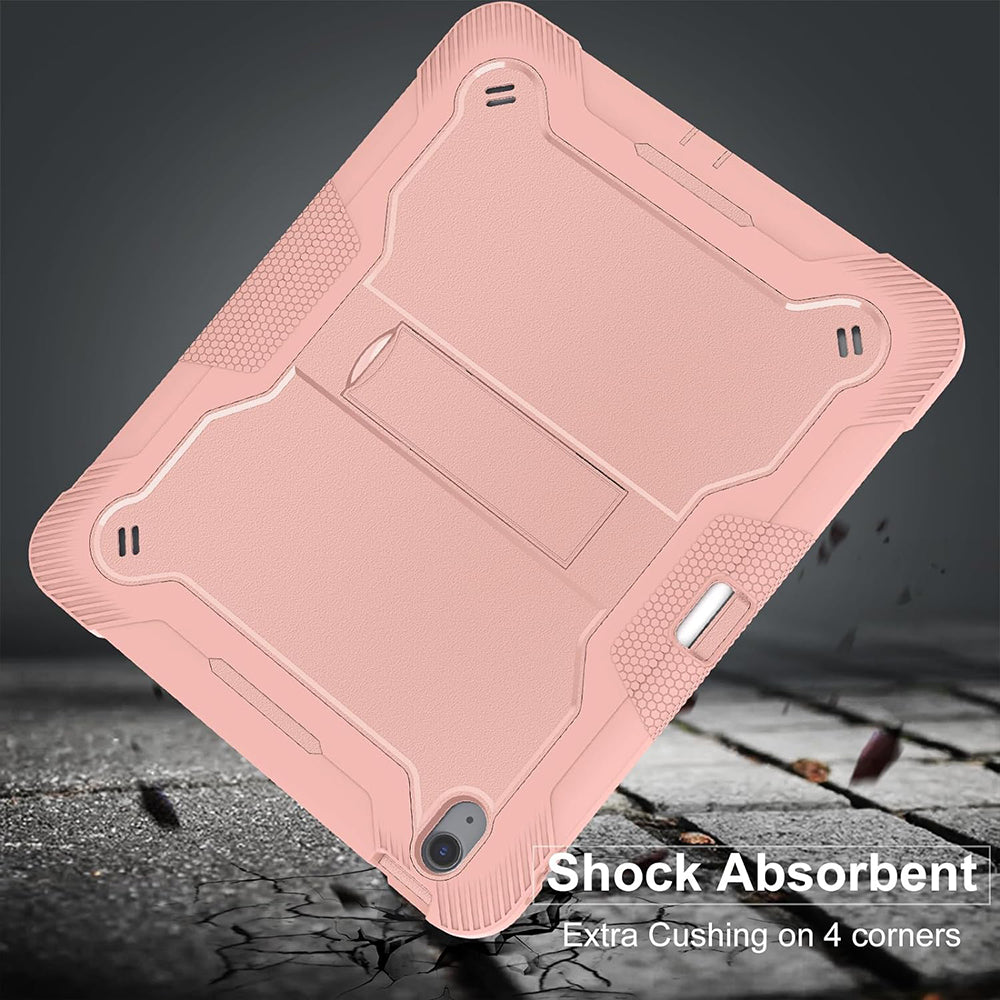 Case for Apple iPad Air 13 (2026) / Air 13 (2025) / Air 13 (2024), Techsuit, Rugged TabShell, Pink