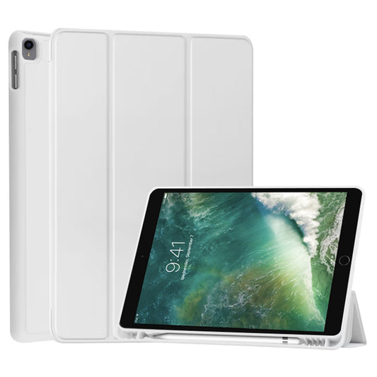 Hülle für Apple iPad Air (2019) / Pro 10.5 (2017), Techsuit, Flex Trifold, Schwarz