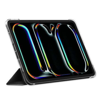 Hülle für Apple iPad Pro 11 (2024), Spigen, Liquid Air Folio, Schwarz ACS09440