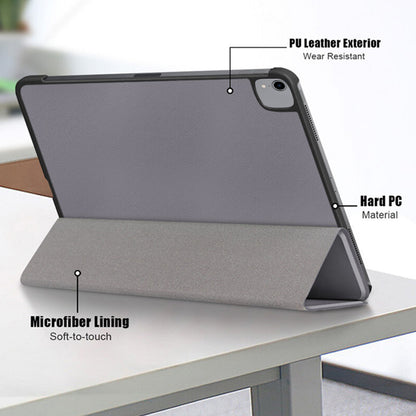 Hülle für Apple iPad Pro 12.9 (2022) / Pro 12.9 (2021) / Pro 12.9 (2020) / Pro 12.9 (2018), Techsuit, FoldPro, Schwarz
