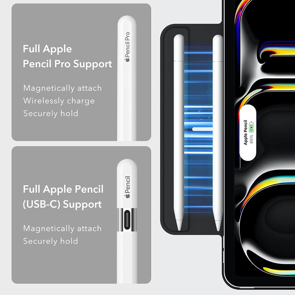 Hülle für Apple iPad Pro 13 (2024), ESR, Rebound, Schwarz