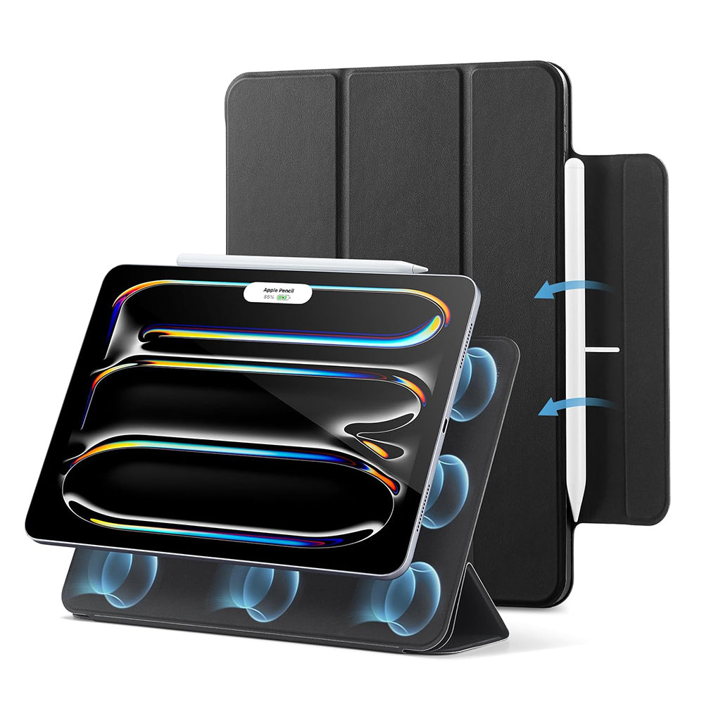 Hülle für Apple iPad Pro 13 (2024), ESR, Rebound, Schwarz