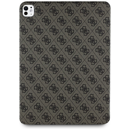 Hülle für Apple iPad Pro 13 (2024), Guess, 4G Big Logo, Braun