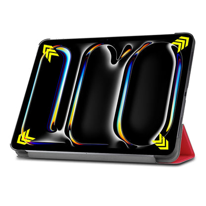 Hülle für Apple iPad Pro 13 (2024), Techsuit, FoldPro, Rot