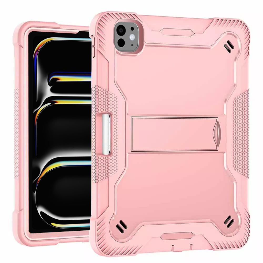 Hülle für Apple iPad Pro 13 (2024), Techsuit, Rugged TabShell, Rosa
