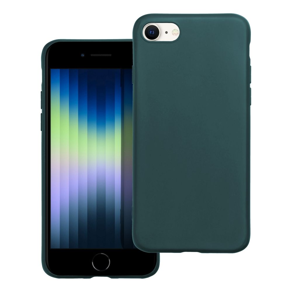 Hülle für Apple iPhone SE (2022) / SE (2020) / 8 / 7, OEM, Matt, Grün
