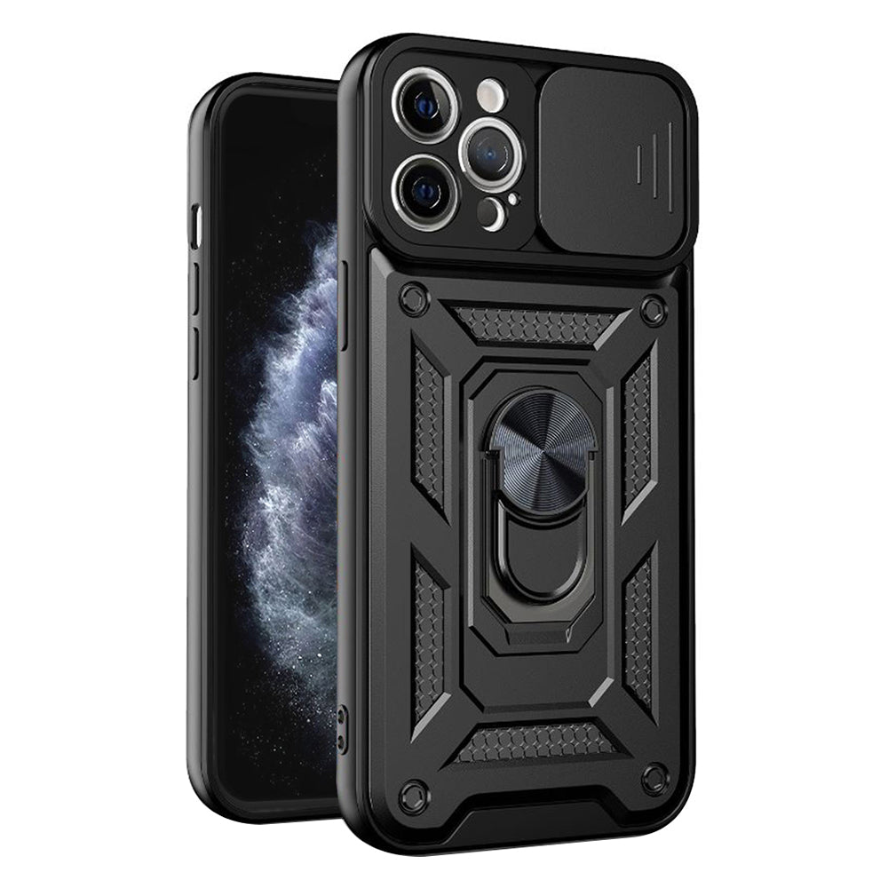 Hülle für Apple iPhone 11 Pro Max, Techsuit, CamShield, Schwarz