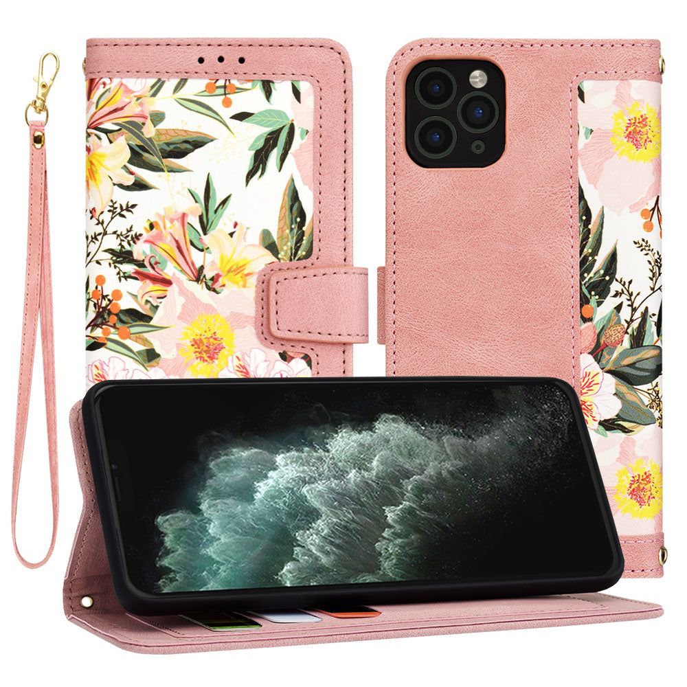 Hülle für Apple iPhone 11 Pro Max, Techsuit, FlipCraft, Rosa