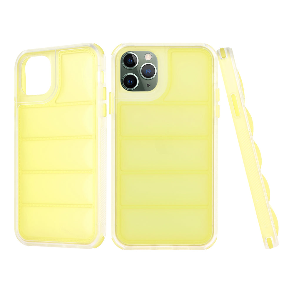 Hülle für Apple iPhone 11 Pro Max, Techsuit, Wave Shield, Gelb