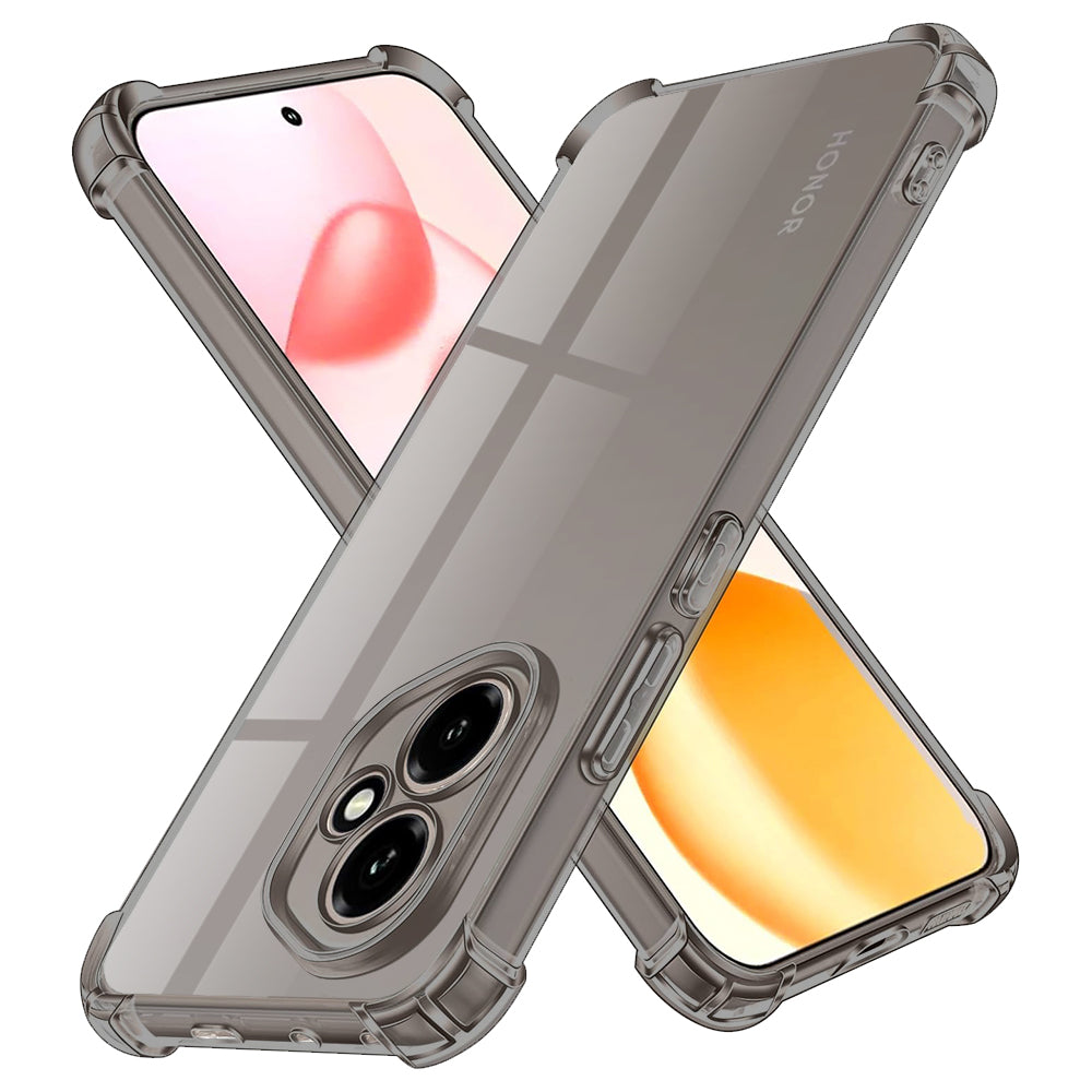 Hülle für Apple iPhone 12 mini, Techsuit, stoßfest klar, rauchfarben