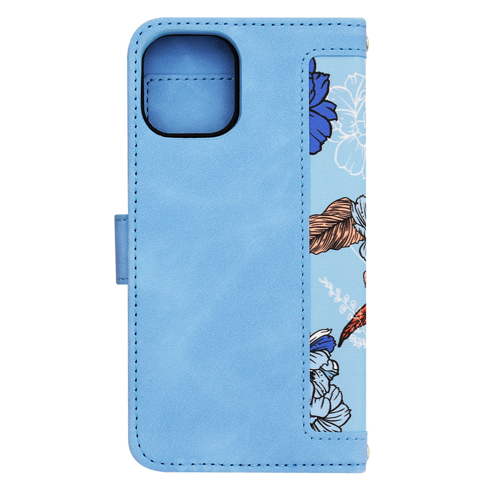 Hülle für Apple iPhone 12 / 12 Pro, Techsuit, FlipCraft, Blau
