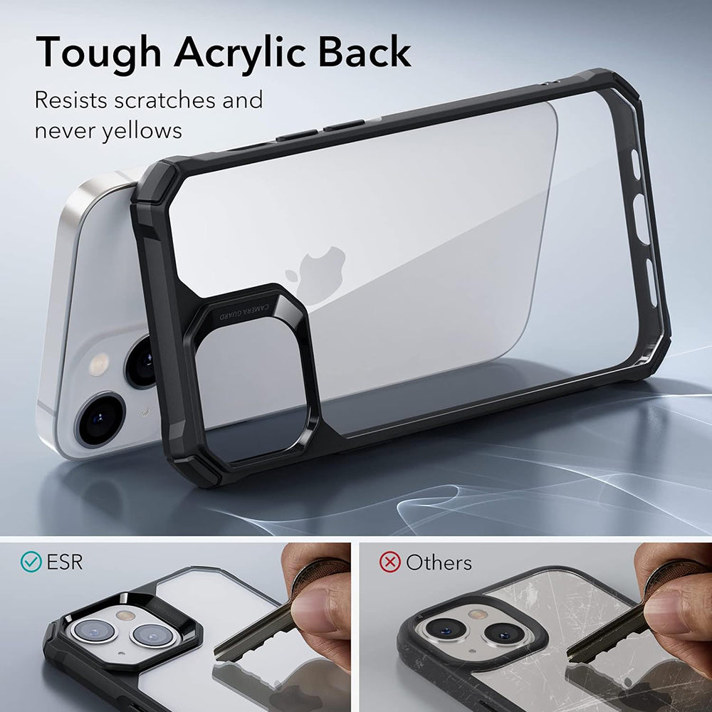 Hülle für Apple iPhone 14 / 13, ESR, Air Armor, Schwarz Transparent