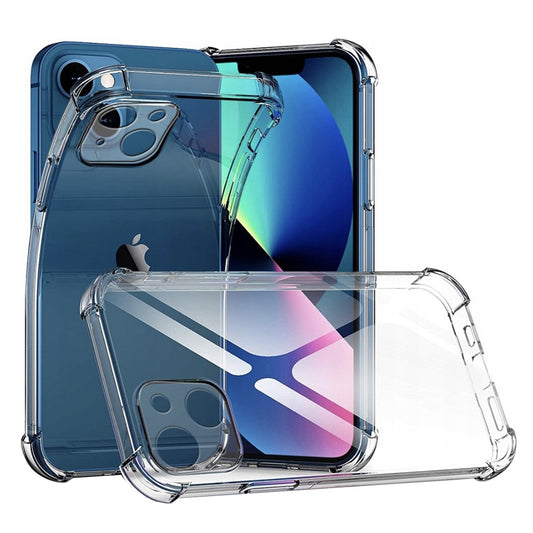 Hülle für Apple iPhone 13 mini, Techsuit, stoßfest klar, transparent