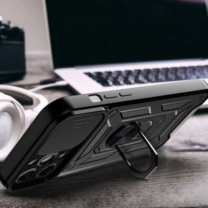 Hülle für Apple iPhone 13 Pro Max, Techsuit, CamShield, Schwarz