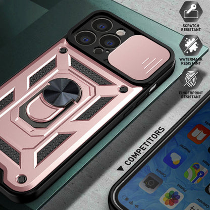 Hülle für Apple iPhone 13 Pro, Techsuit, CamShield, Rosa