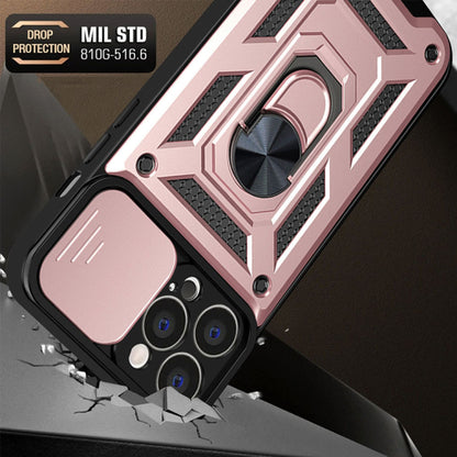 Hülle für Apple iPhone 13 Pro, Techsuit, CamShield, Rosa