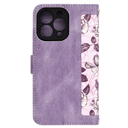 Hülle für Apple iPhone 13 Pro, Techsuit, FlipCraft, Lila