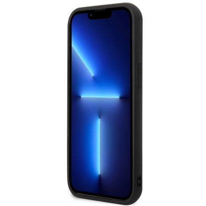 Hülle für Apple iPhone 14 Plus, Karl Lagerfeld, 3D Rubber Choupette, Schwarz