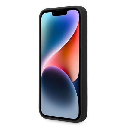 Hülle für Apple iPhone 14 Plus, Karl Lagerfeld, Silicone Choupette, Schwarz