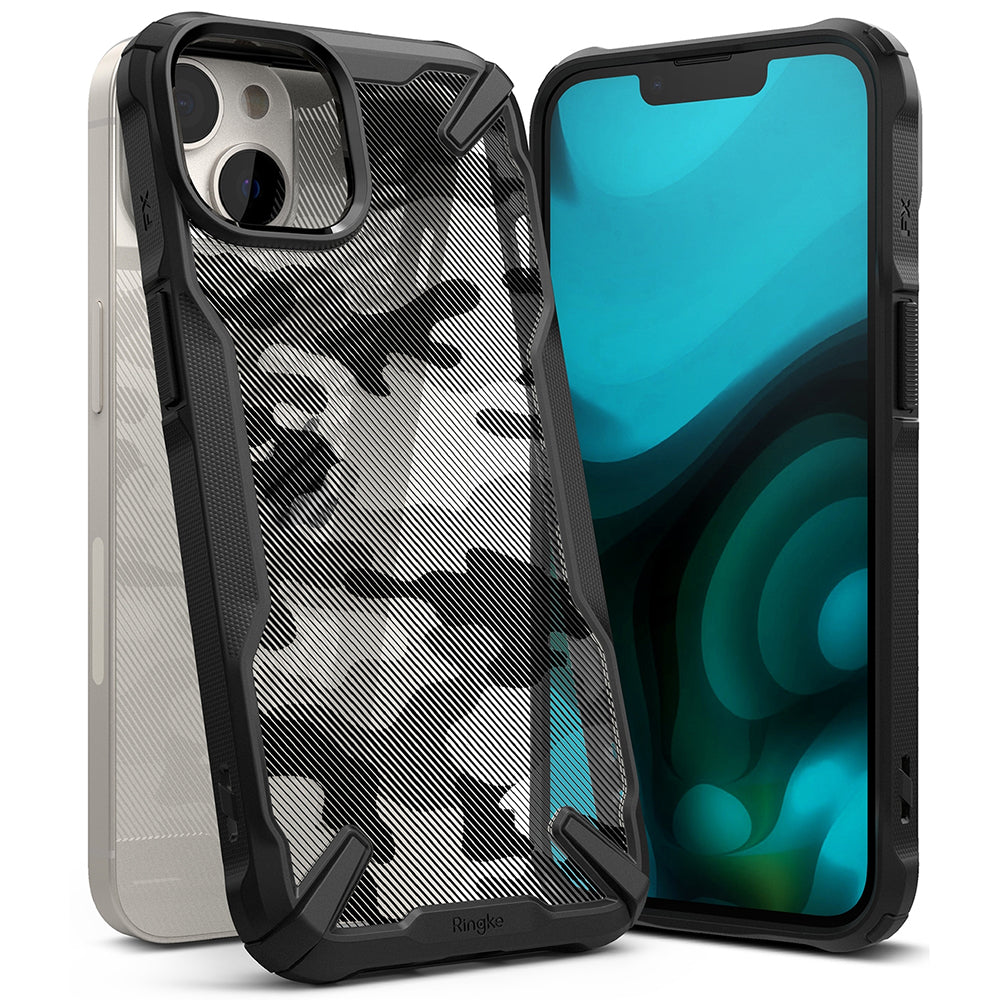 Hülle für Apple iPhone 14 Plus, Ringke, Fusion X Design, Tarnung