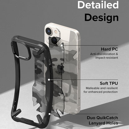 Hülle für Apple iPhone 14 Plus, Ringke, Fusion X Design, Tarnung